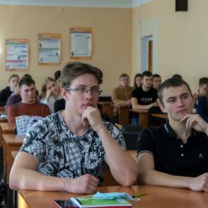 Встреча обучающихся с начальником отдела УНК УМВД России по Омской области Шешуриной Екатериной Викторовной
