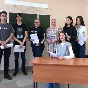 Организатором мероприятия выступила преподаватель кафедры уголовно-правовых дисциплин Омского юридического колледжа, Рожкова Ольга Игоревна.