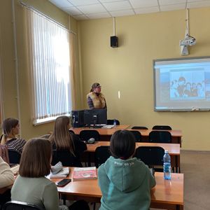 Встреча была посвящена международному празднику «День учителя».