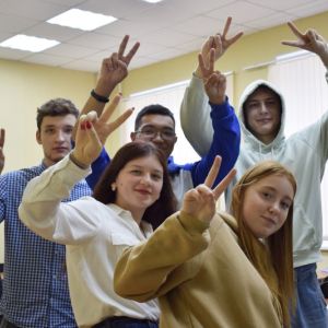 веселые студенты