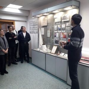 Обучающиеся 1 курса Омского юридического колледжа по специальности «Правоохранительная деятельность» посетили музей культурного центра Управления МВД России по Омской области