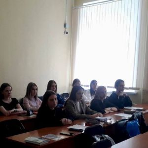 Обучающиеся Омского юридического колледжа приняли участие в научном кружке.