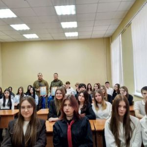 встреча студентов с участниками Специальной военной операции